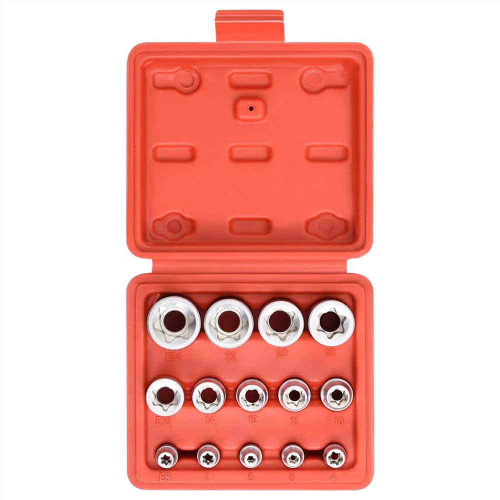 14 Piece EType Socket Set