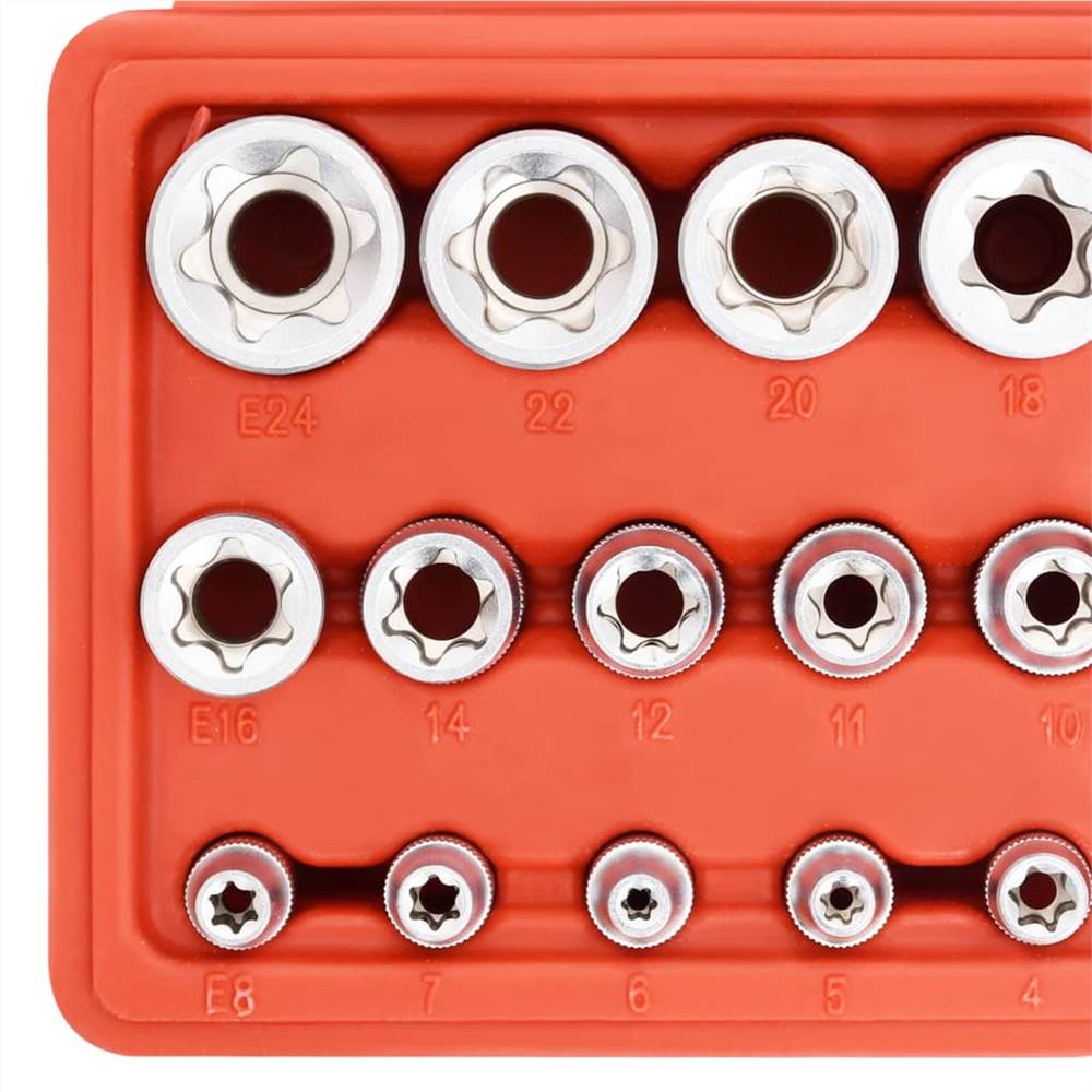 14 Piece EType Socket Set