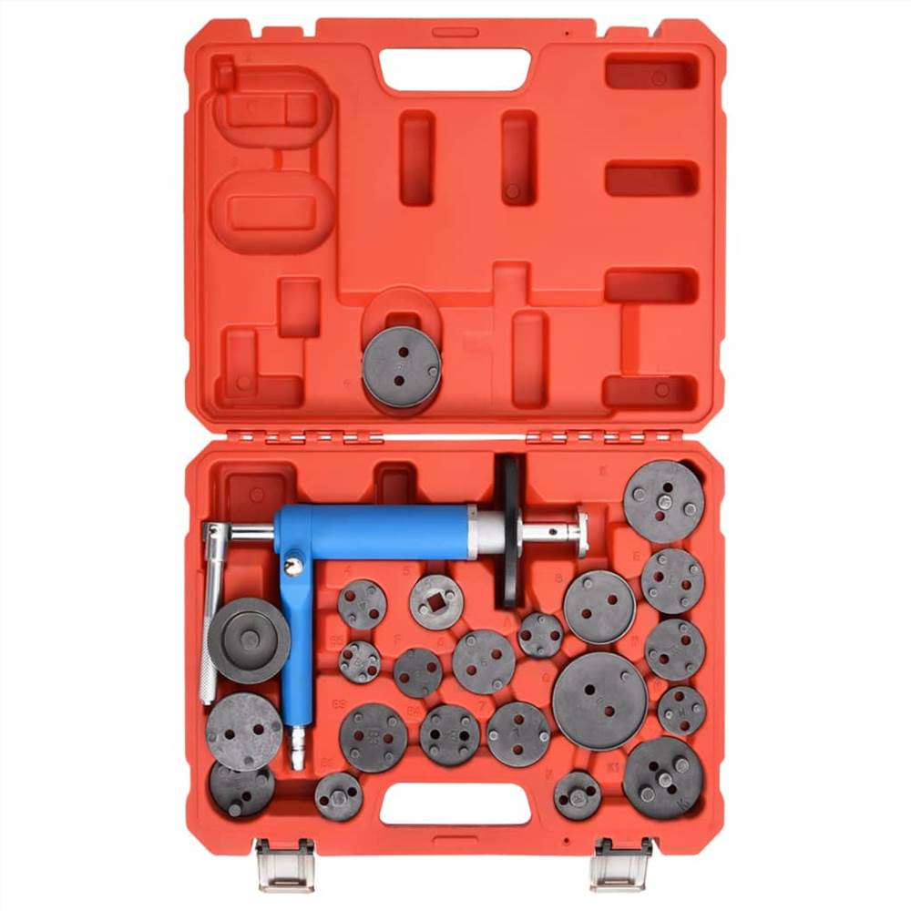 23 Piece Universal Air Brake Piston Calliper WindBack Tool Kit