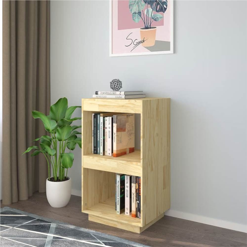 

Book Cabinet 40x35x71 cm Solid Pinewood