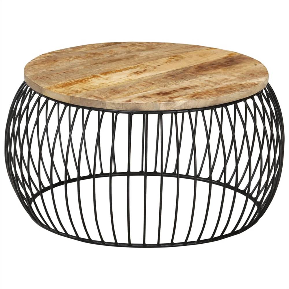 

Coffee Table Ø68 cm Rough Mango Wood