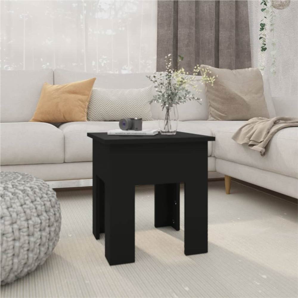 

Coffee Table Black 40x40x42 cm Chipboard