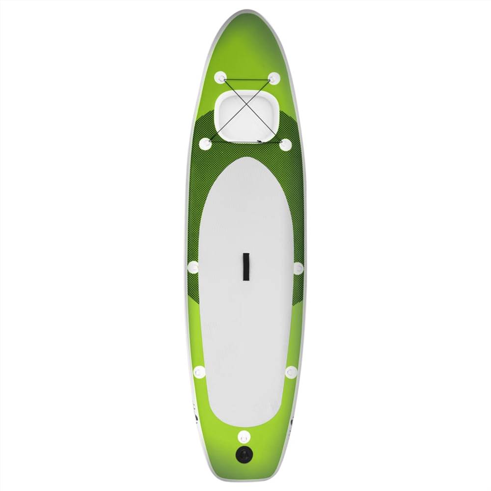 Inflatable Stand Up Paddle Board Set Green 360x81x10 cm 15 Inflatable Stand Up Paddle Board Set Green 360x81x10 cm