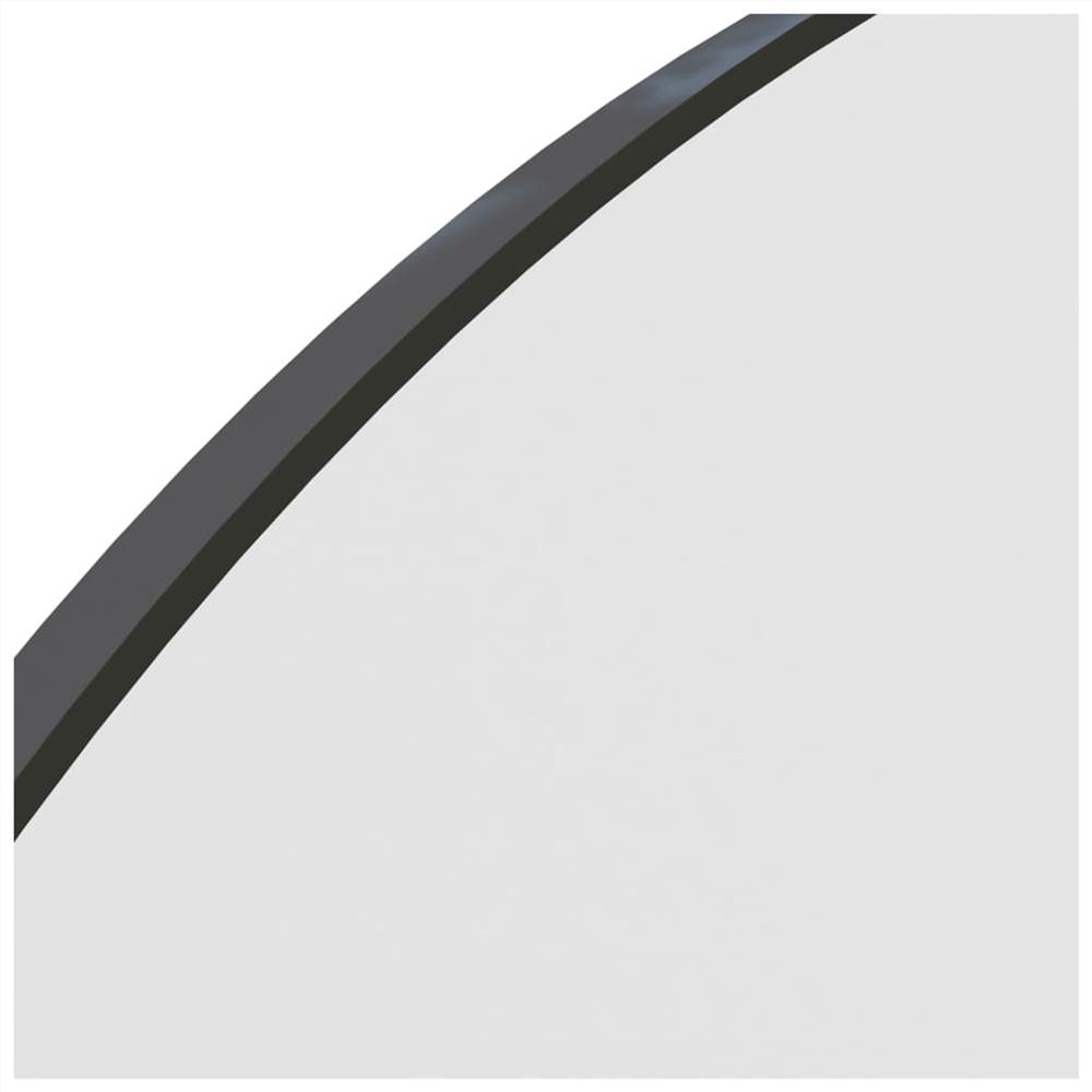 Mirror with LED Lights 70x40 cm Glass Arch