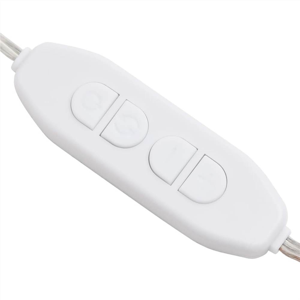 Mirror with LED Lights 70x40 cm Glass Arch