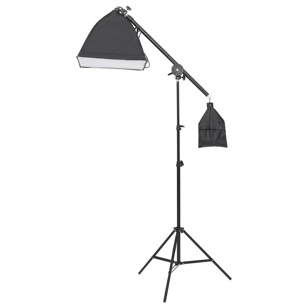 Photo Studio Lighting Kit with Backdrops and Reflector