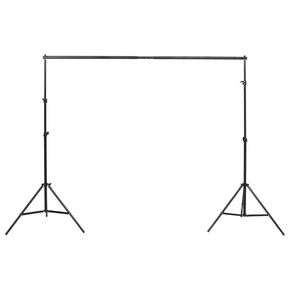 Photo Studio Lighting Kit with Backdrops and Reflector