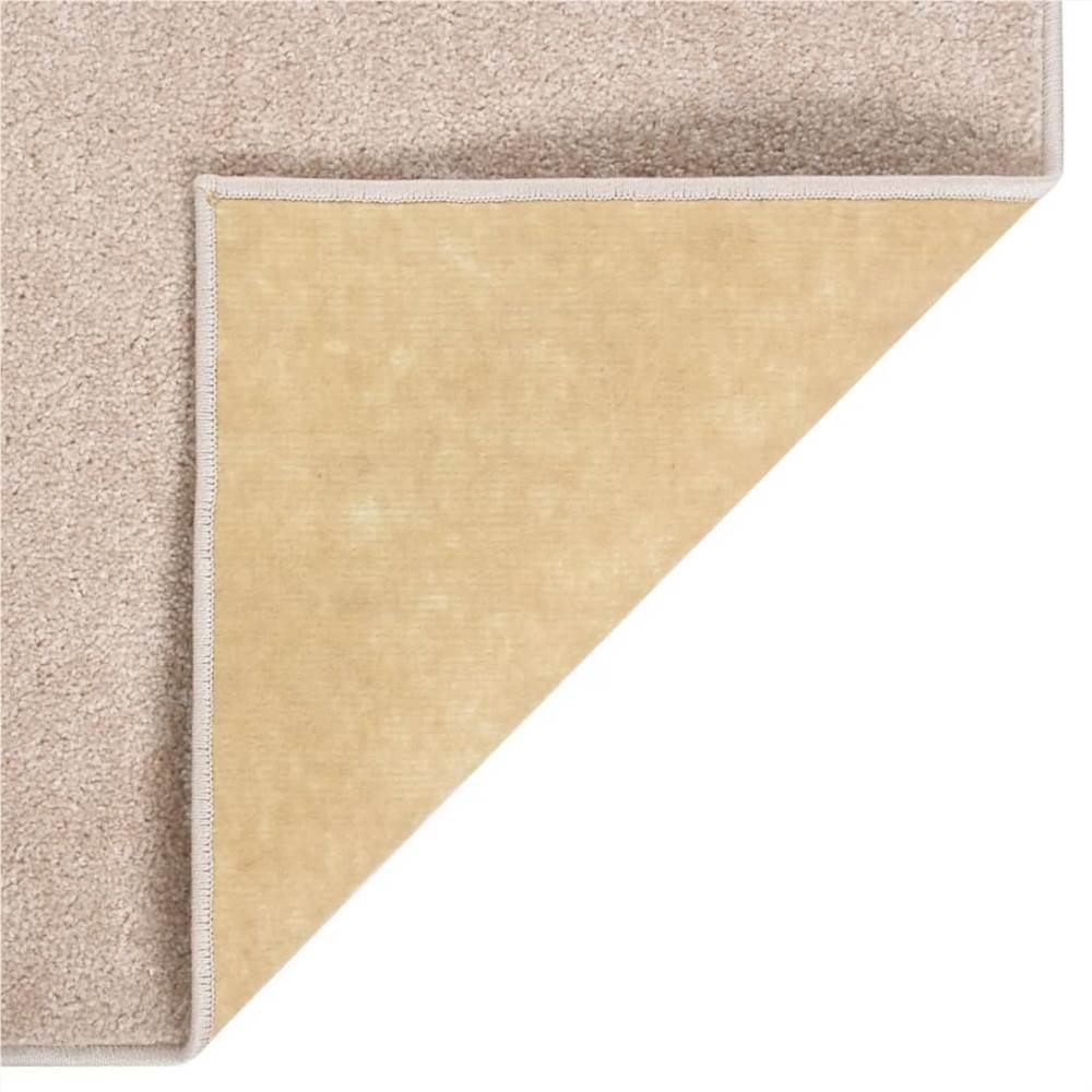Rug Short Pile 200x290 cm Dark Beige
