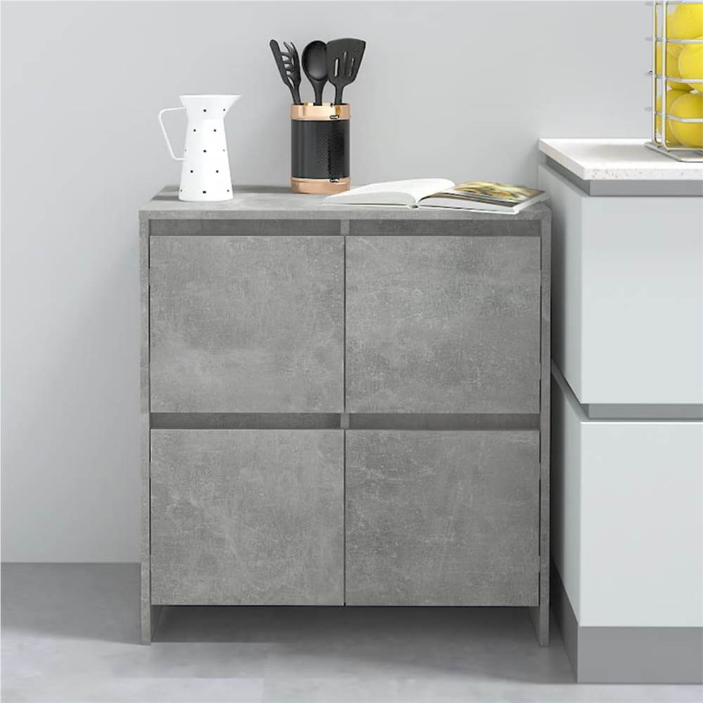 

Sideboard Concrete Grey 70x41x75 cm Chipboard