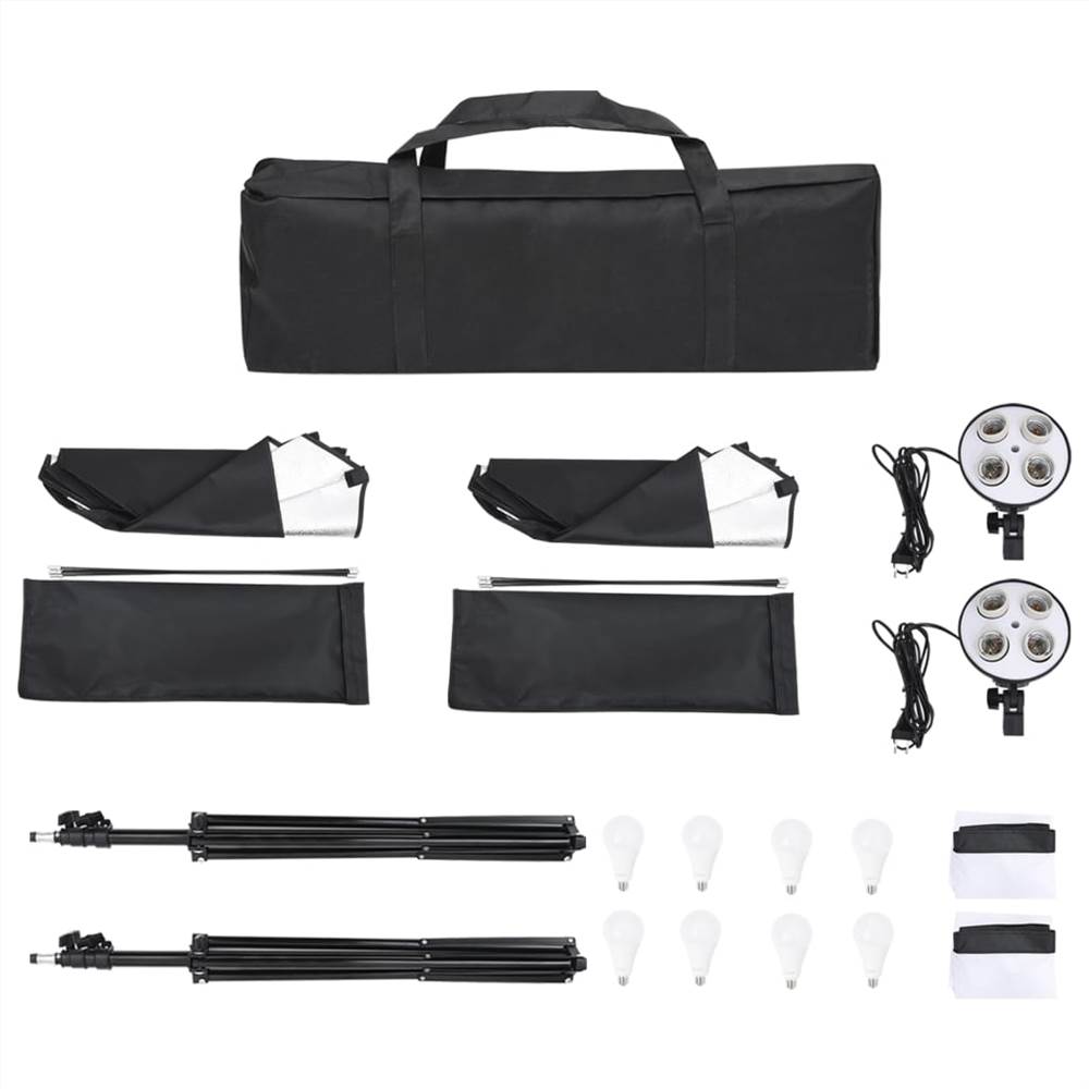 Studio Lighting Kit with Softboxes