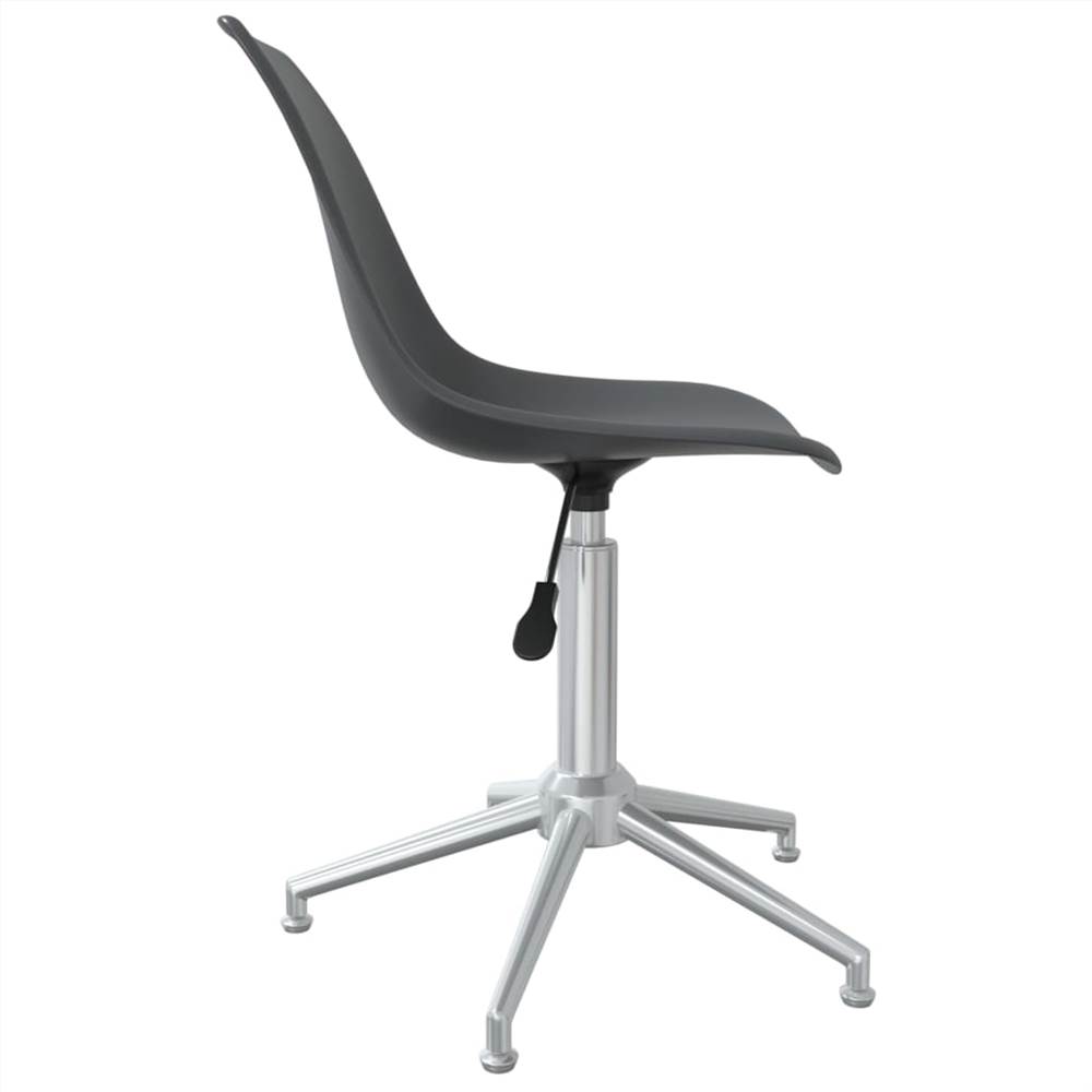 Swivel Office Chair Light Grey PP
