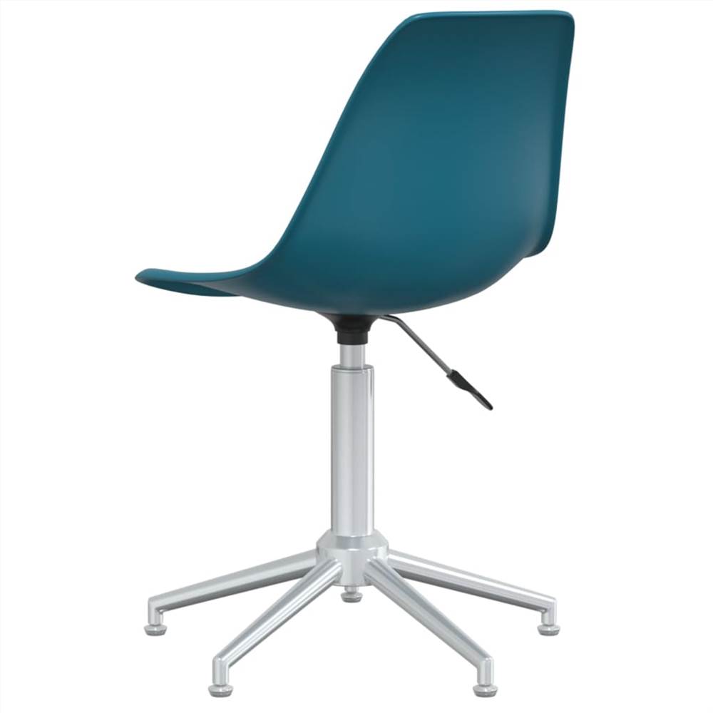 Swivel Office Chair Turquoise PP