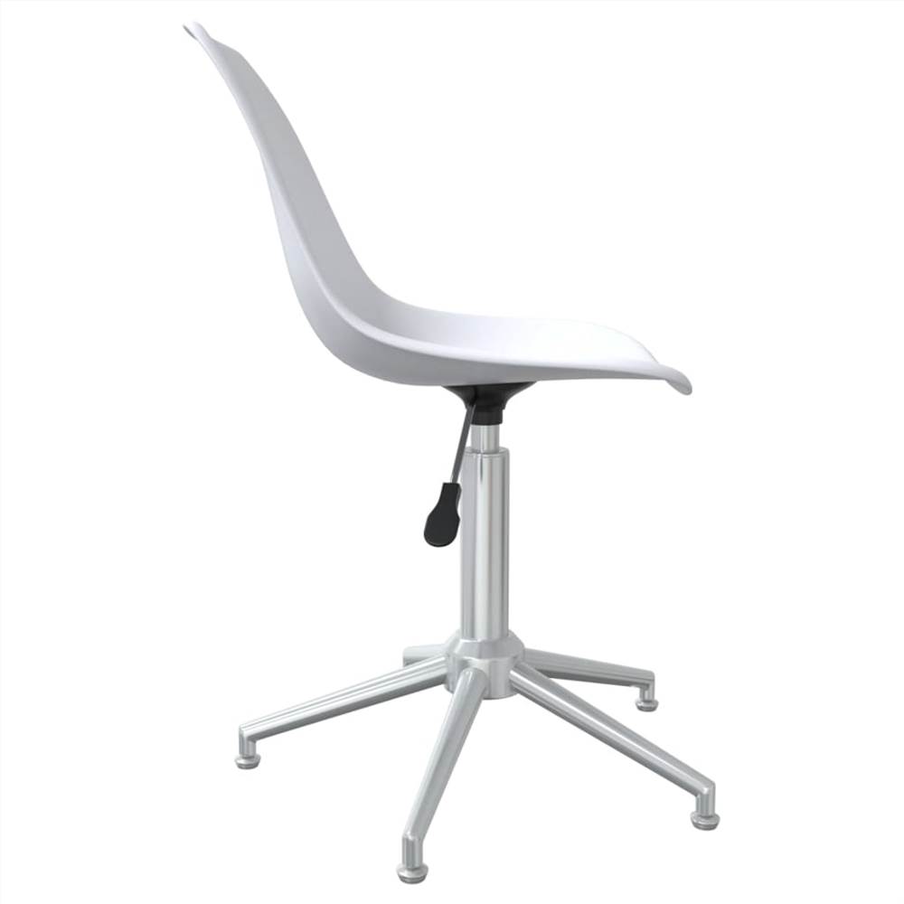 Swivel Office Chair White PP