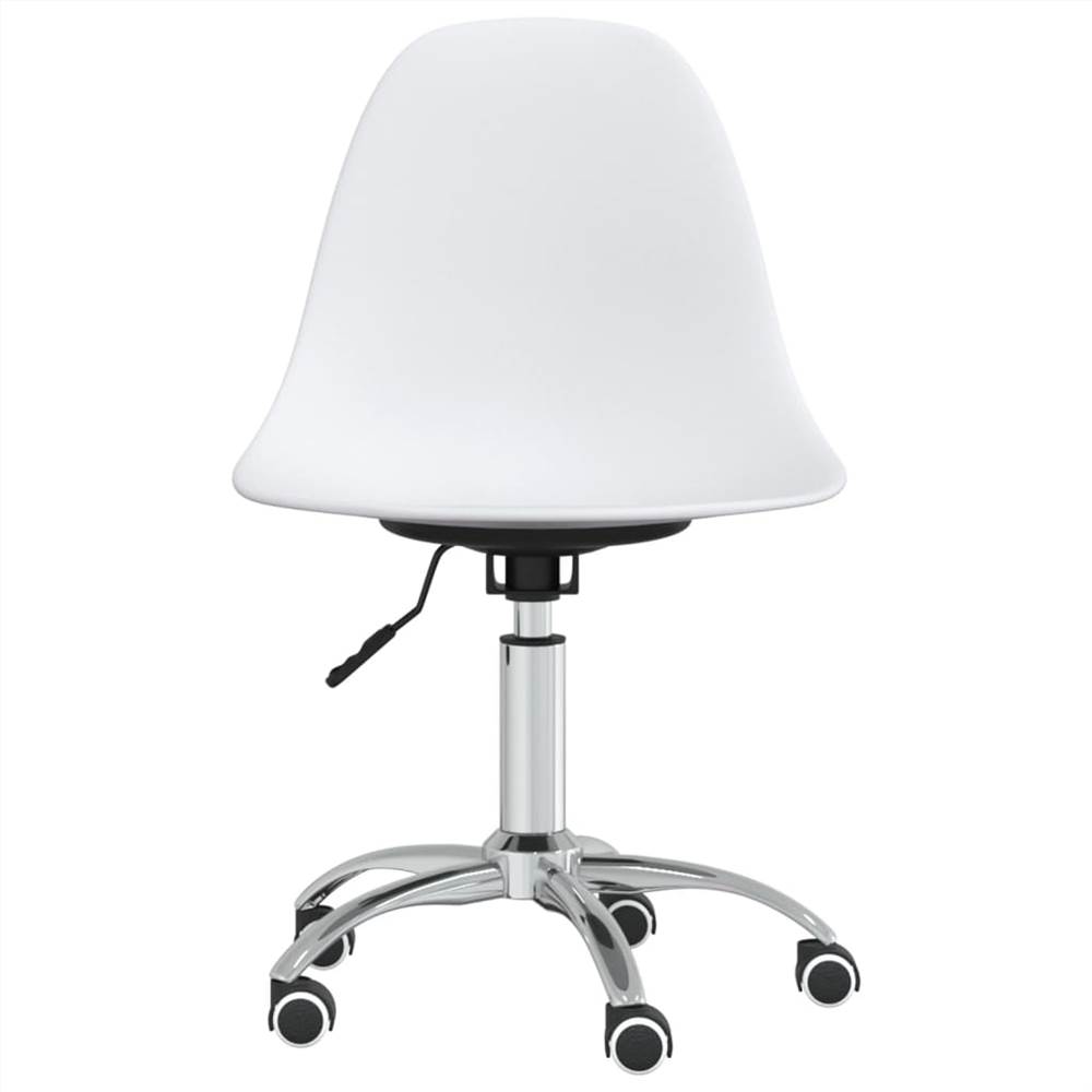 Swivel Office Chair White PP