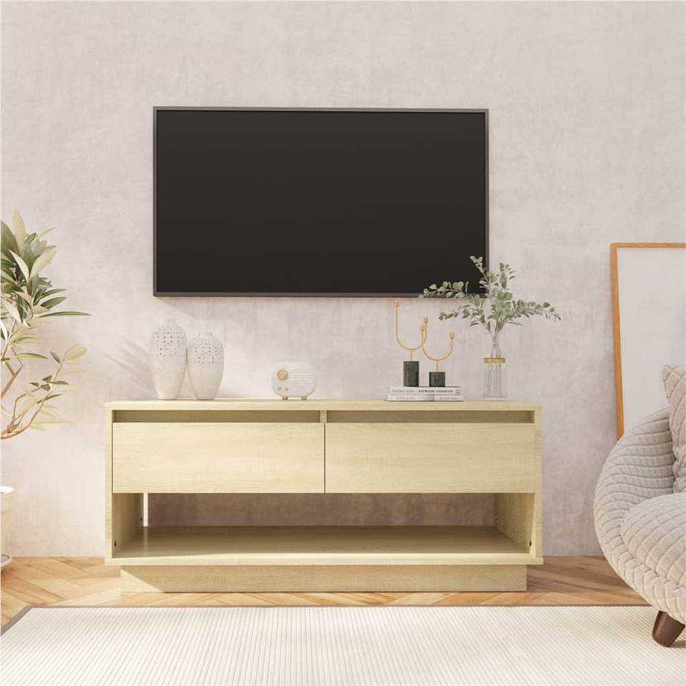 

TV Cabinet Sonoma Oak 102x41x44 cm Chipboard