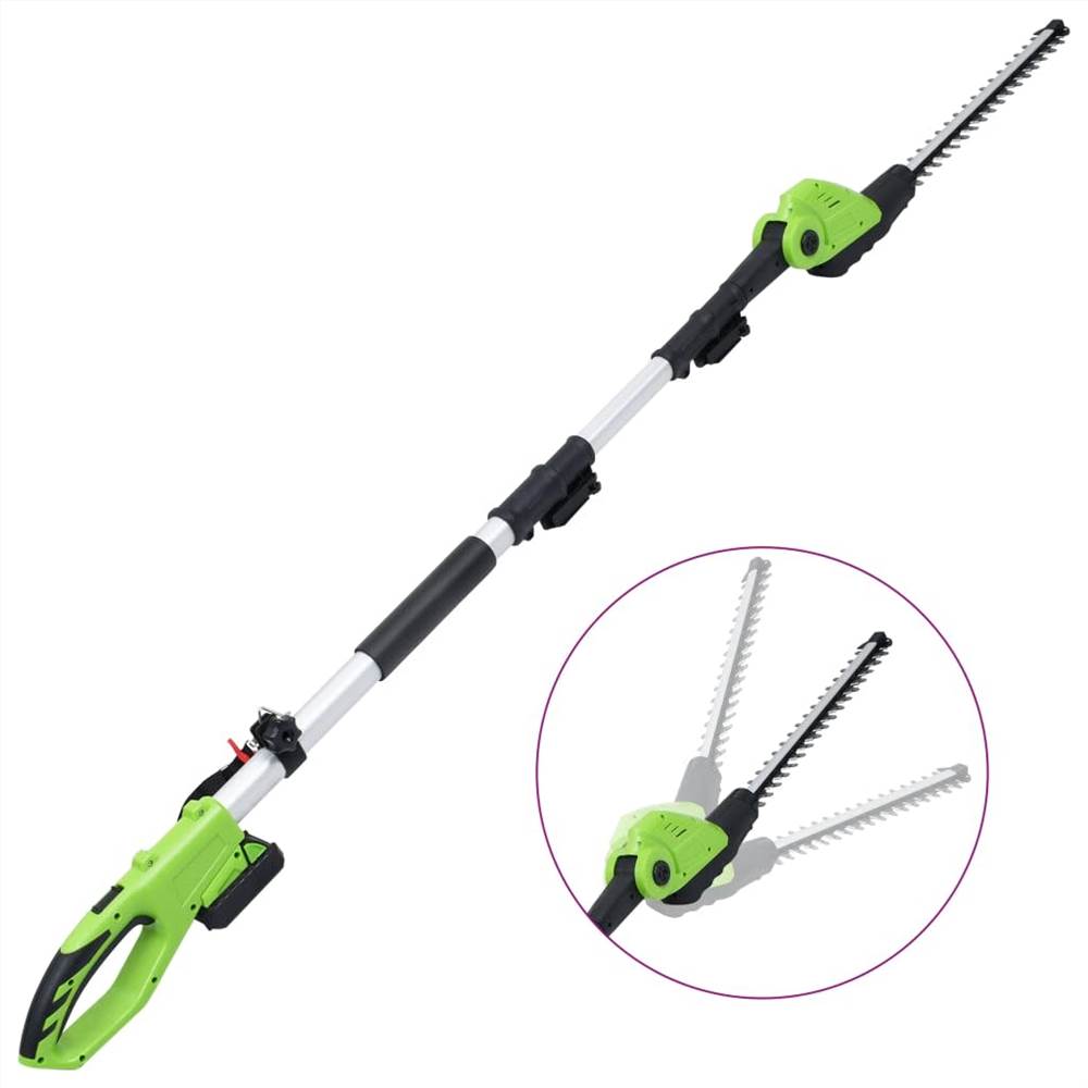 2-in-1 Pole Trimmer&Saw with Battery Pack 20V 1500 mAh Li-ion
