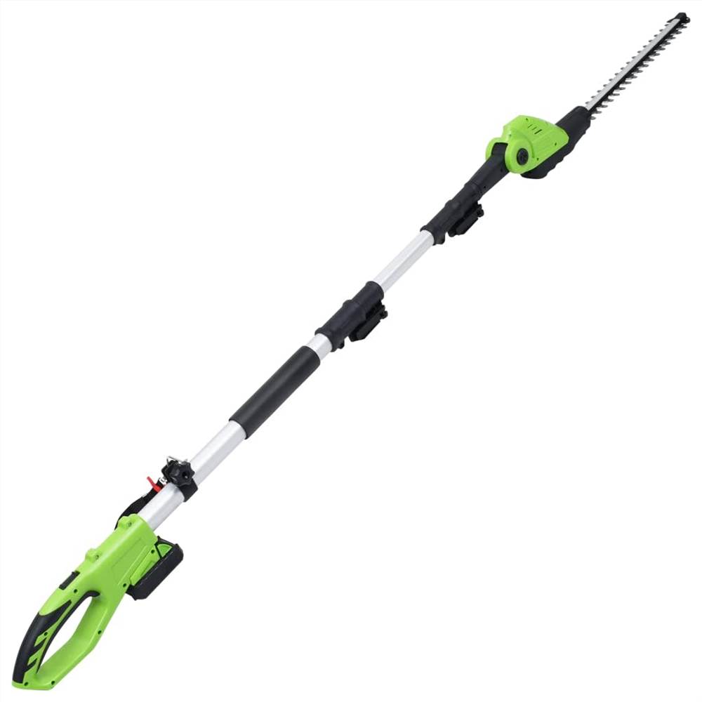 2-in-1 Pole Trimmer&Saw with Battery Pack 20V 1500 mAh Li-ion
