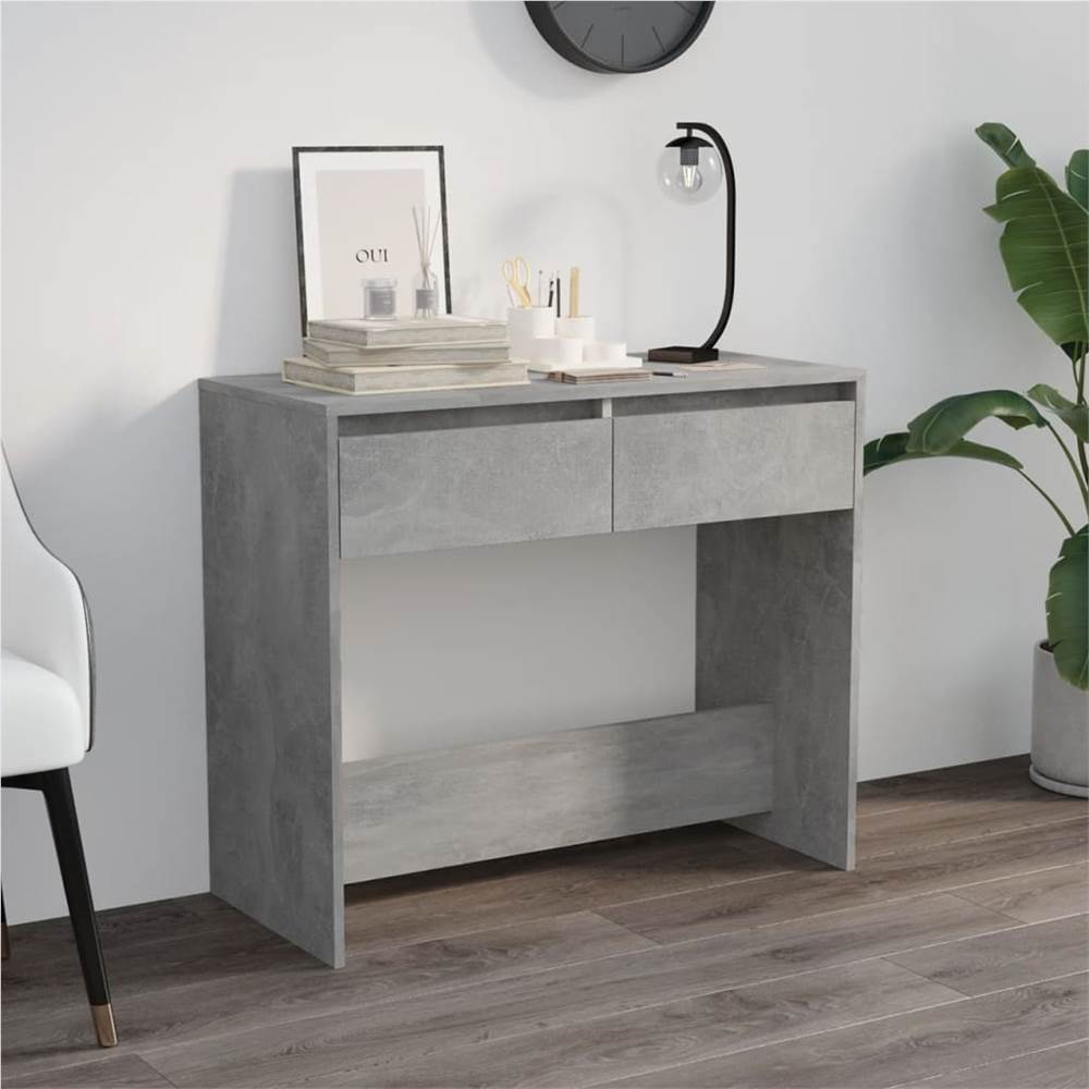 

Console Table Concrete Grey 89x41x76.5 cm Steel