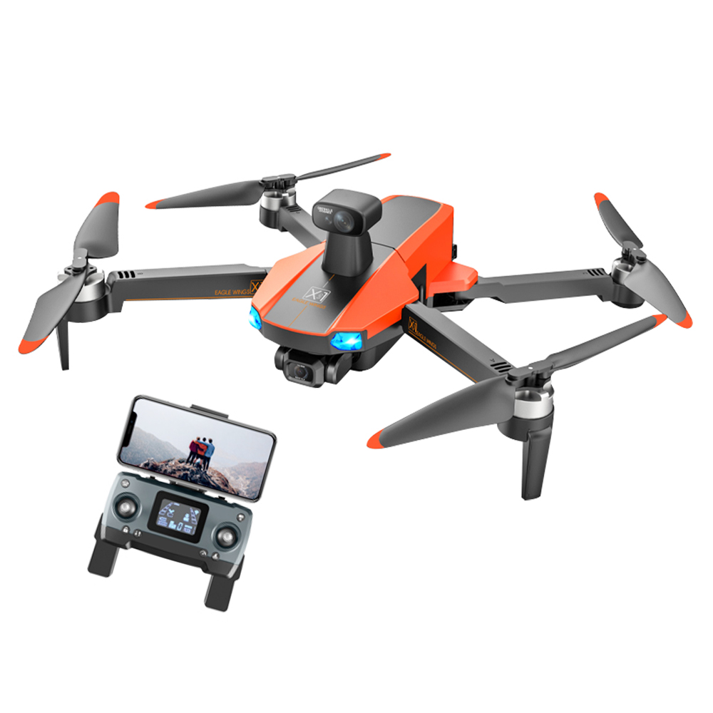 JJRC X22 GPS 5G WiFi FPV 6K ESC Camera 3-Axis Gimbal Brushless RC Drone Obstacle Avoidance 33mins Flight Time - 3 Batteries