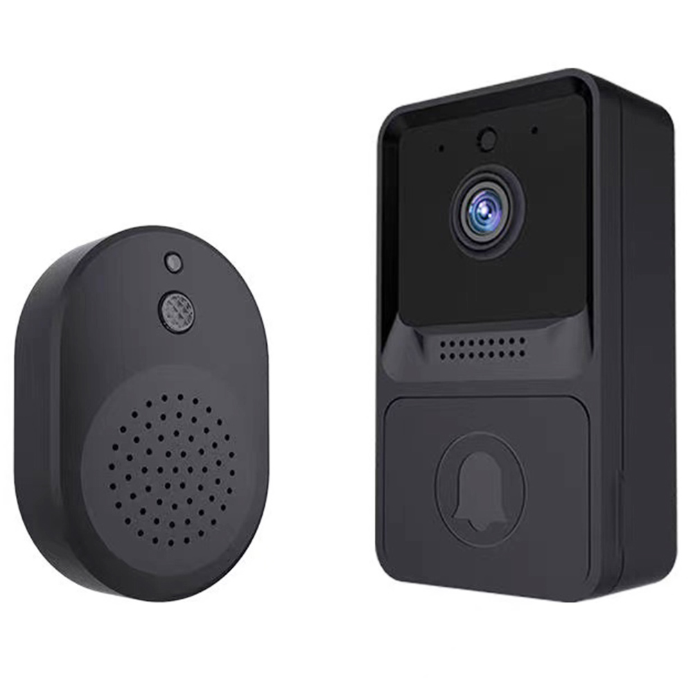 S1 Έξυπνη ασύρματη κάμερα πόρτας με κουδούνισμα, νυχτερινή όραση, WiFi 2.4 GHz, ήχος 2-way, δέκτες κλήσεων για iOS και Android