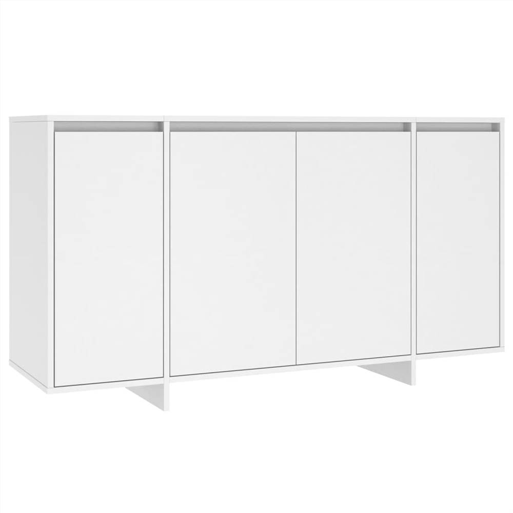 Sideboard White 135x41x75 Cm Chipboard 7 Sideboard White 135x41x75 cm Chipboard