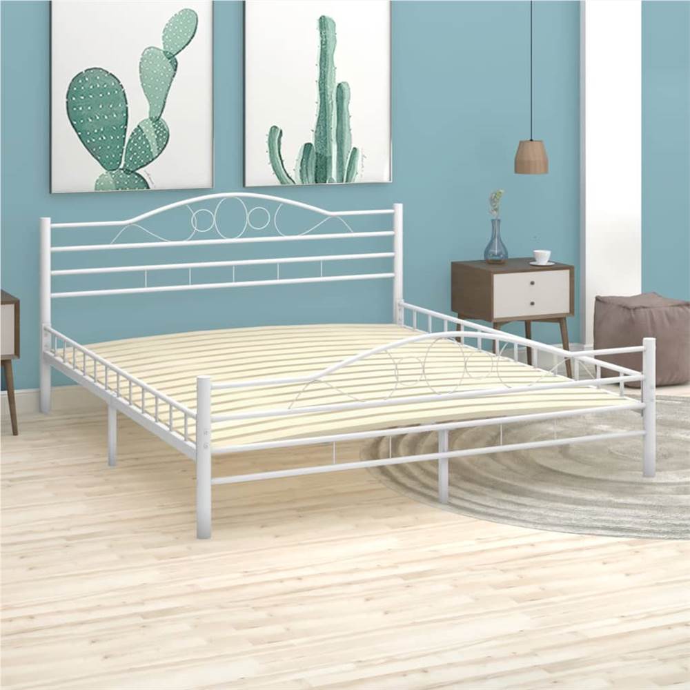 Slatted Bed Base with 17 Slats 100x200 cm