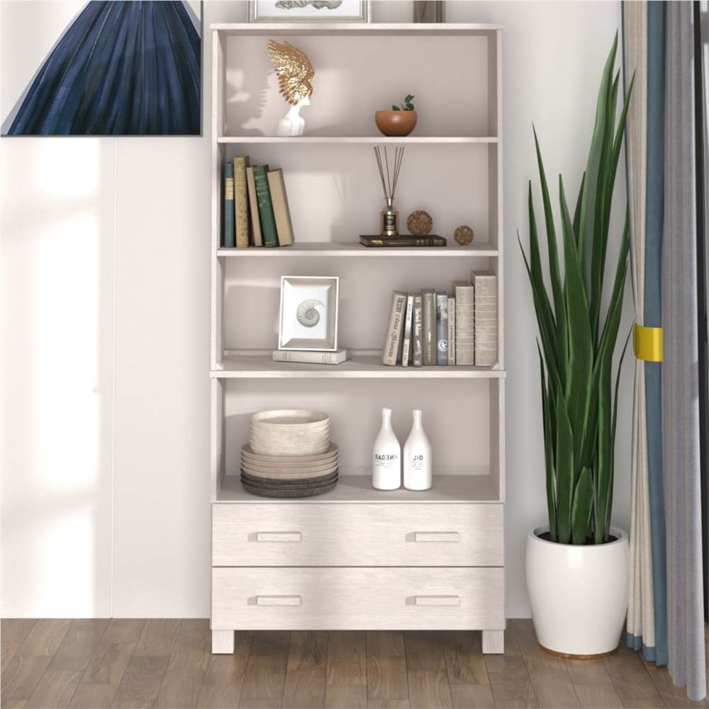 

Highboard Solid Wood Pine White