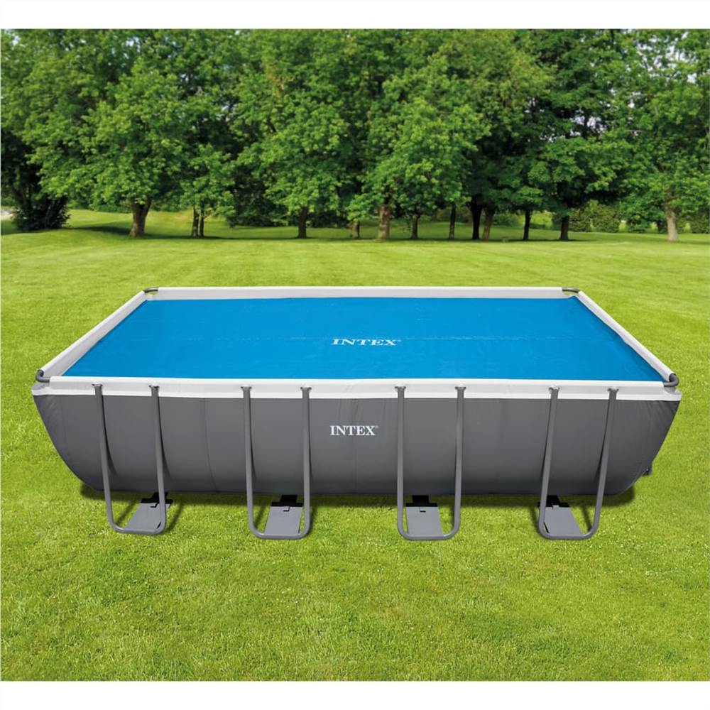 

Intex Solar Pool Cover Blue 549x274 cm Polyethylene