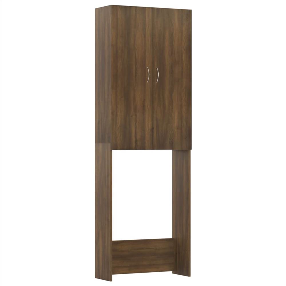 Best Pirce π Washing Machine Cabinet Brown Oak 64x25.5x190 cm βοΈ 15 Washing Machine Cabinet Brown Oak 64x25.5x190 cm