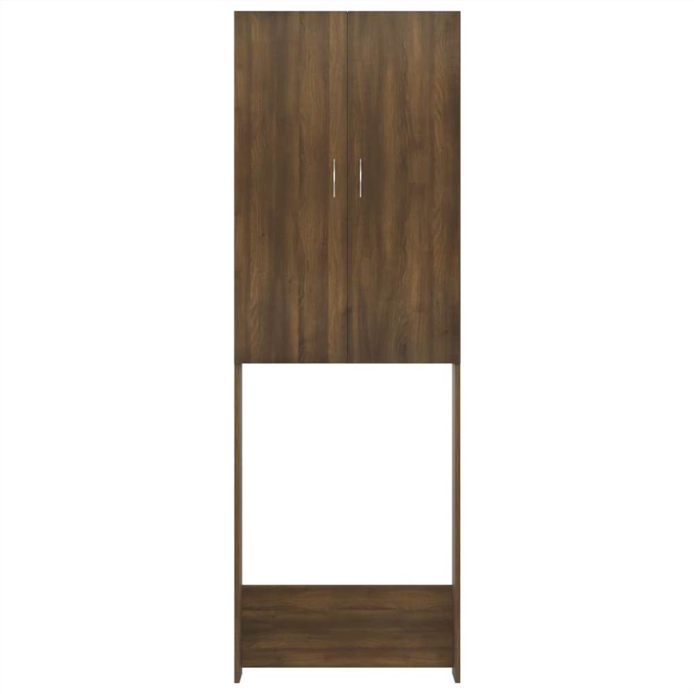 Best Pirce π Washing Machine Cabinet Brown Oak 64x25.5x190 cm βοΈ 20 Washing Machine Cabinet Brown Oak 64x25.5x190 cm