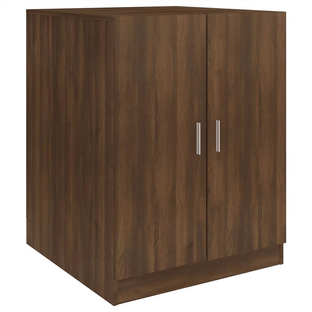 Discount ✨ Washing Machine Cabinet Brown Oak 71x71.5x91.5 cm 😀 15 Washing Machine Cabinet Brown Oak 71x71.5x91.5 cm