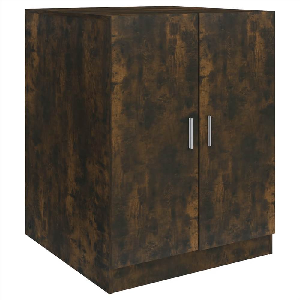 Washing Machine Cabinet Smoked Oak 71x71.5x91.5 cm