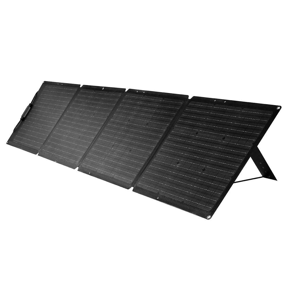 Painel solar dobrável ZENDURE 18V/200W, IP67 à prova d'água, 3 suportes, carregador solar portátil para central elétrica
