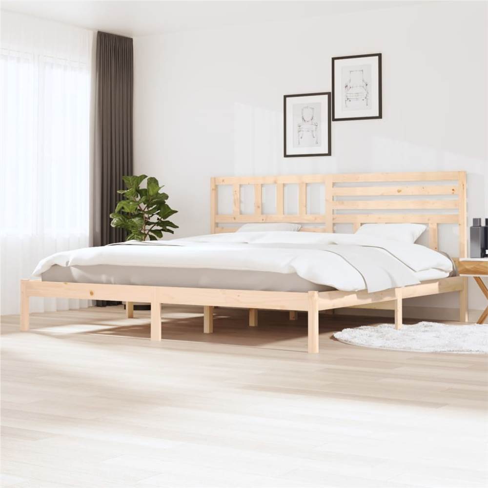 

Bed Frame Solid Wood Pine 200x200 cm