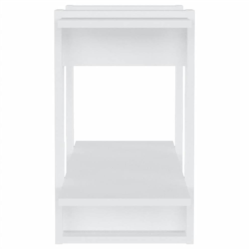 Book Cabinet/Room Divider White 80x30x51 cm