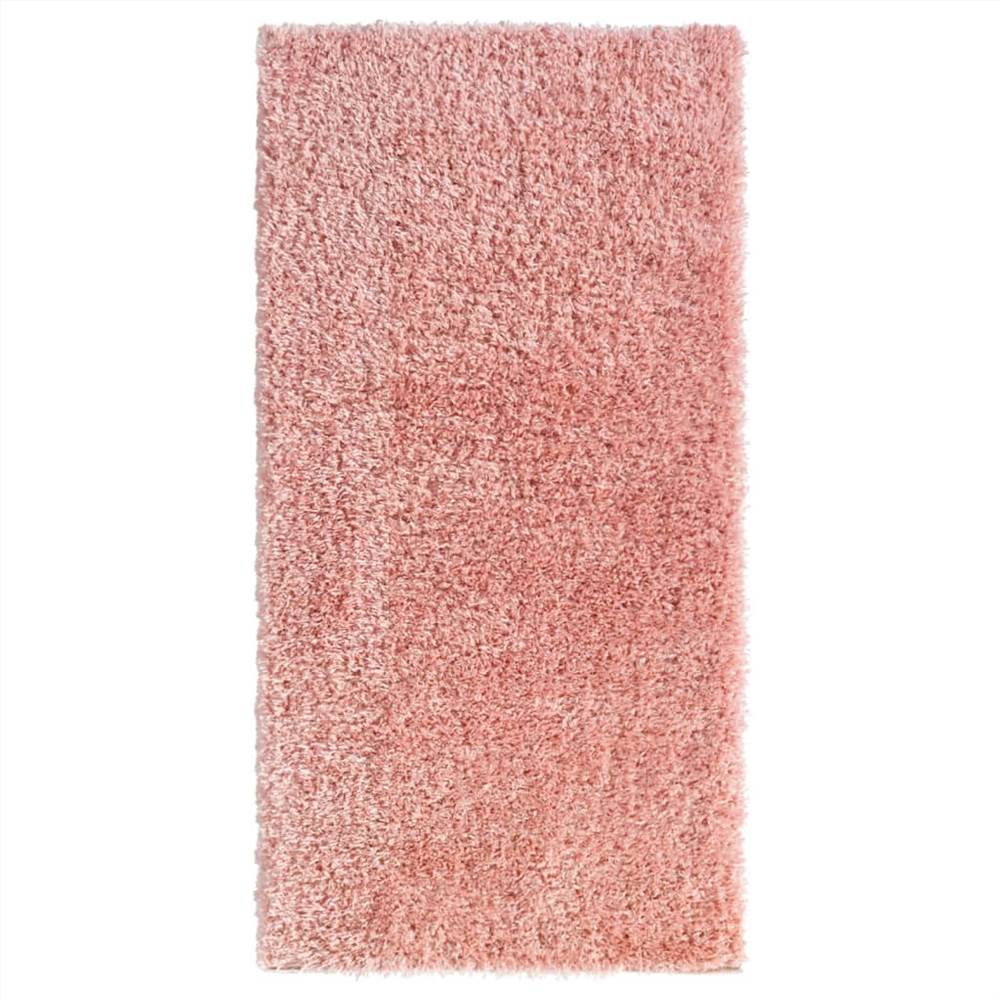 

High Pile Shaggy Rug Pink 100x200 cm 50 mm