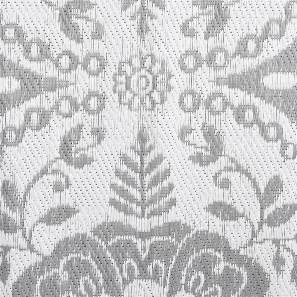 Outdoor Rug Light Grey 140x200 Cm PP 12 Outdoor Rug Light grey 140x200 cm PP