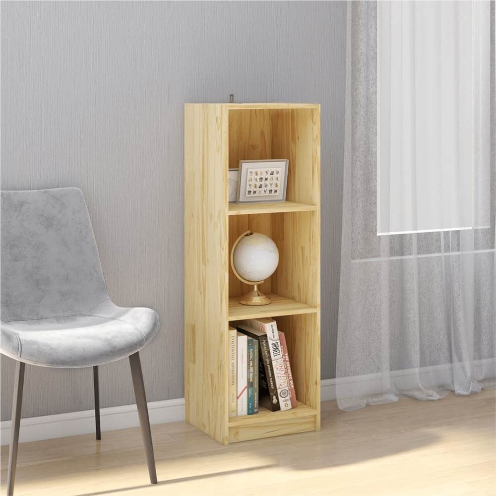

Book Cabinet/Room Divider 36x33x110 cm Solid Pinewood