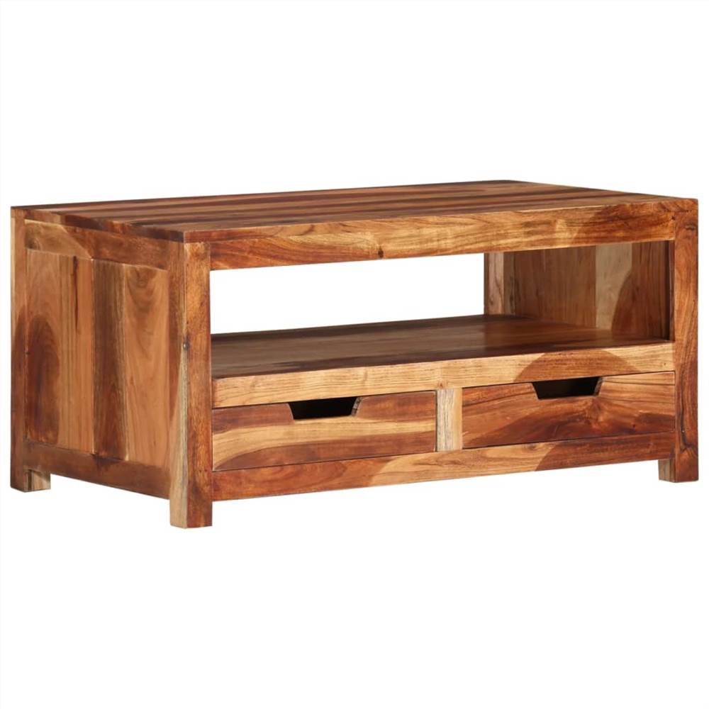 

Coffee Table 84x49x40 cm Solid Wood Acacia