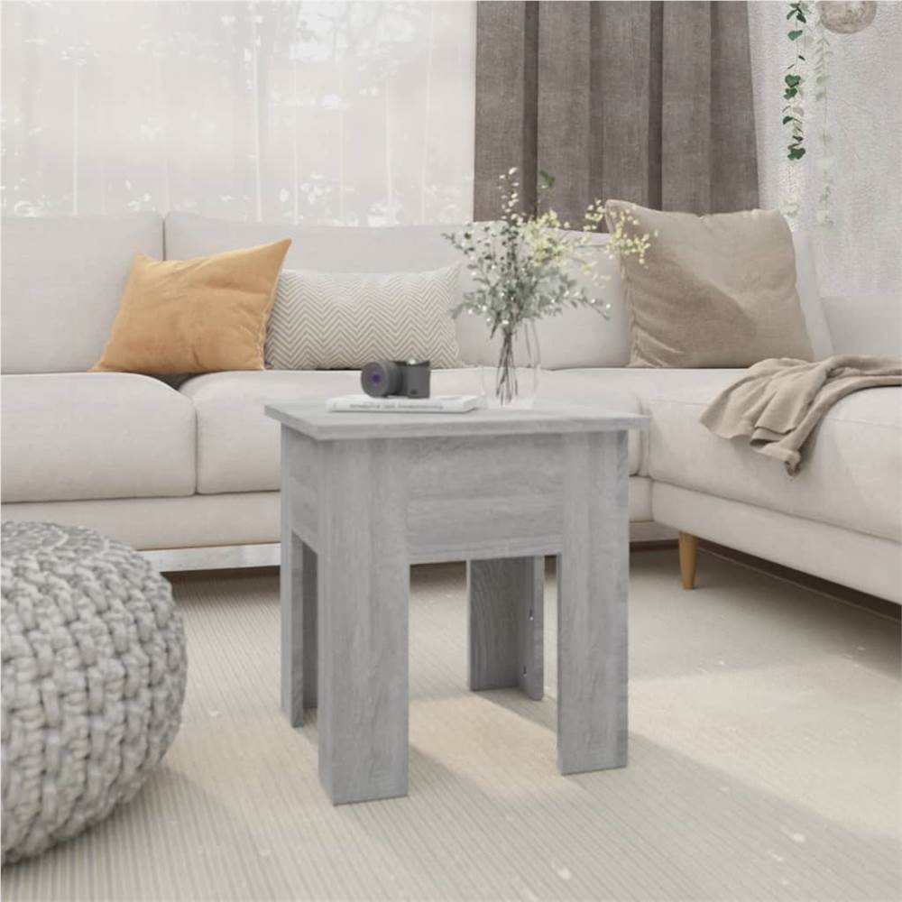 

Coffee Table Grey Sonoma 40x40x42 cm Chipboard