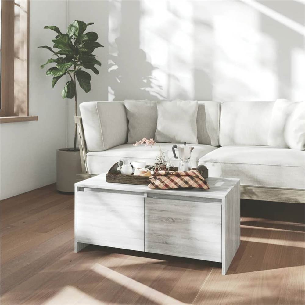 

Coffee Table Grey Sonoma 90x50x41.5 cm Chipboard