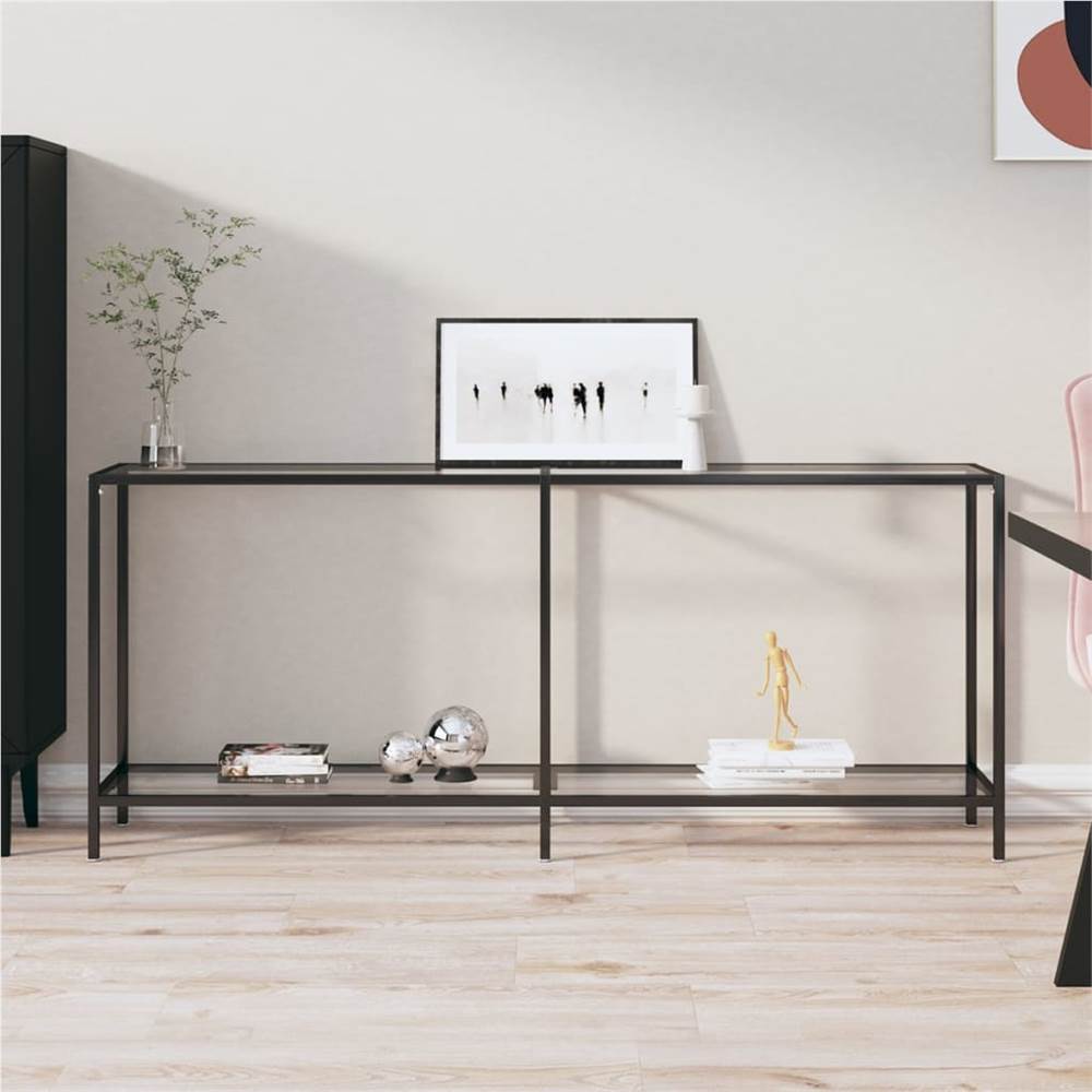 

Console Table Transparent 180x35x75.5 cm Tempered Glass