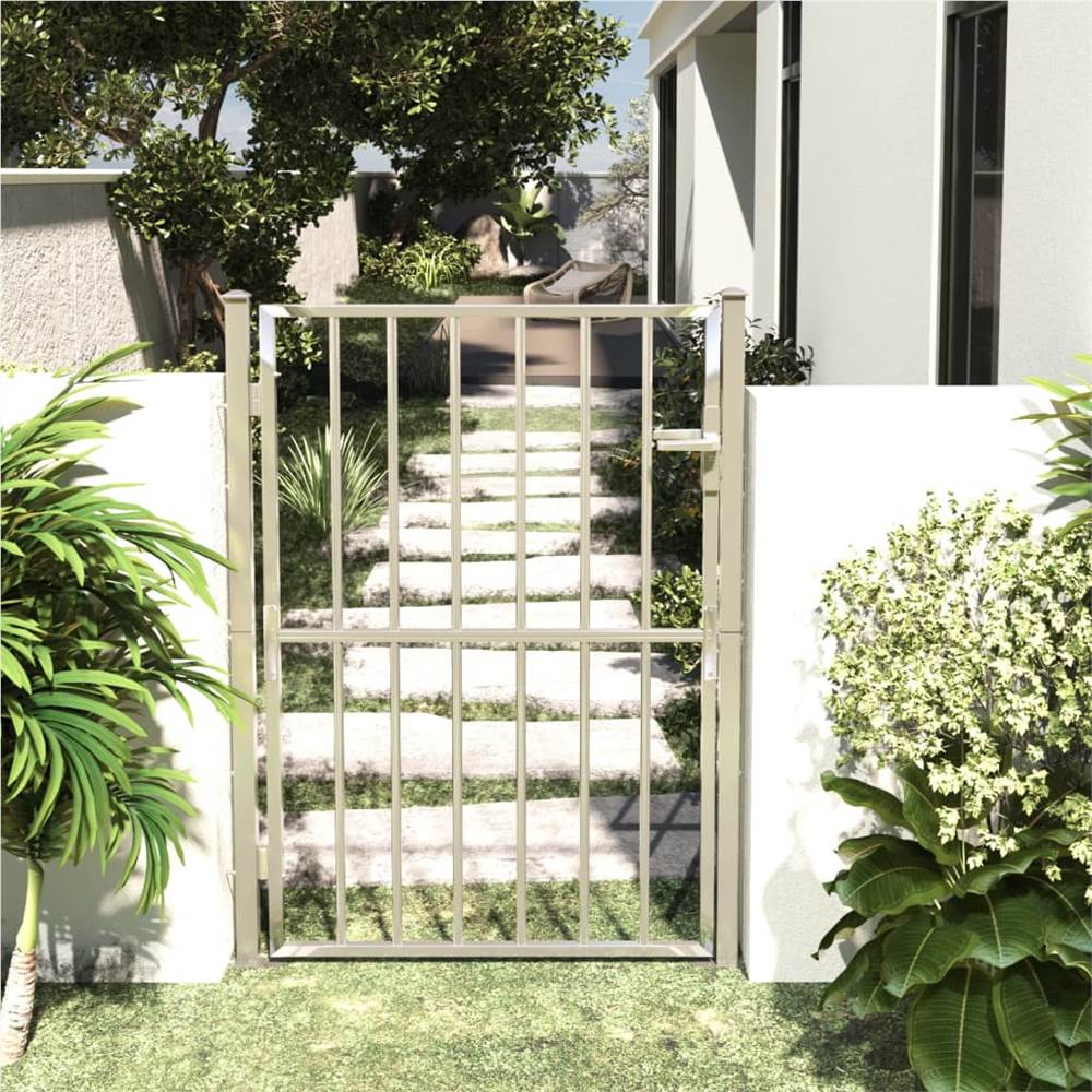 

Garden Gate 100x150 cm Stainless Steel