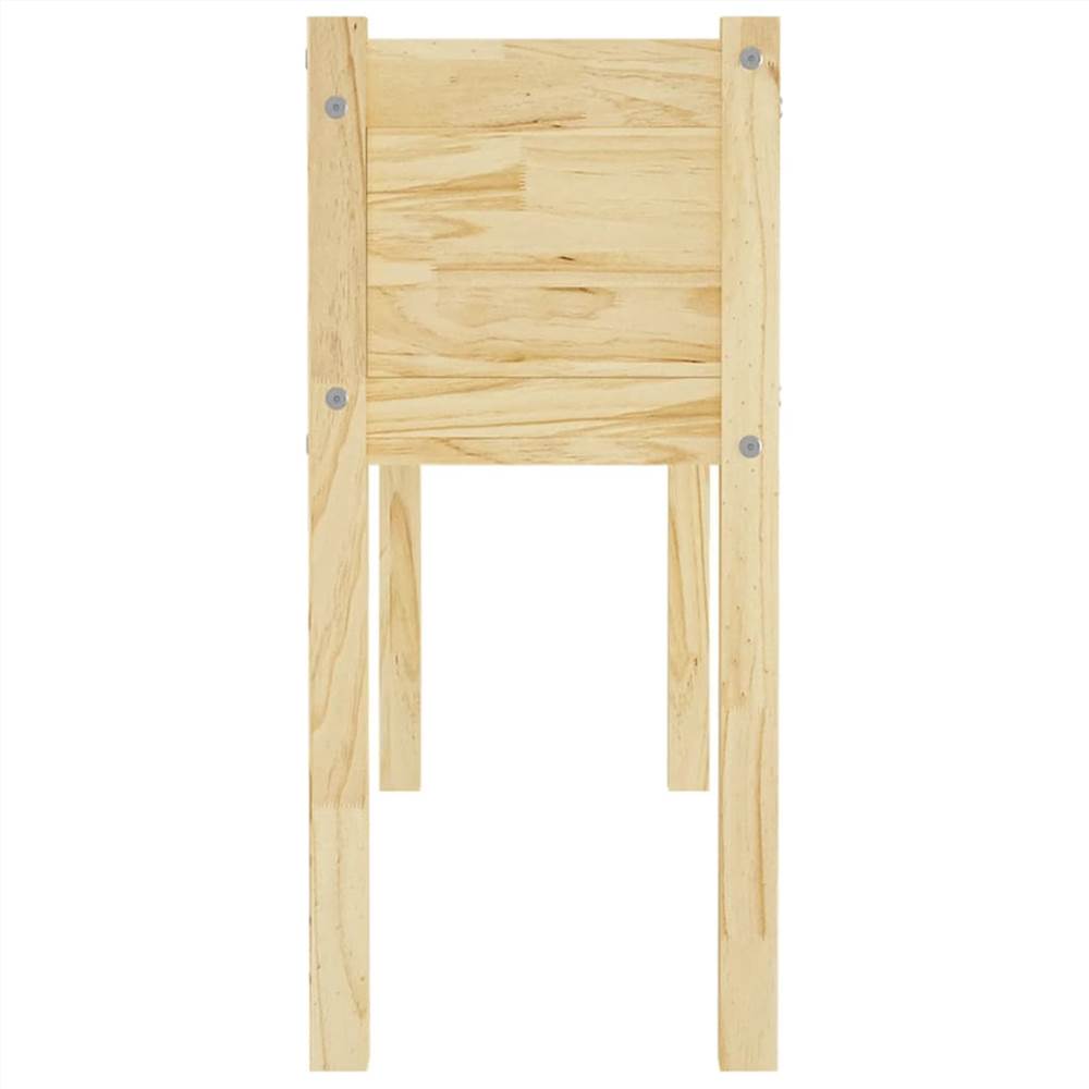 Garden Planter 110x31x70 cm Solid Pinewood