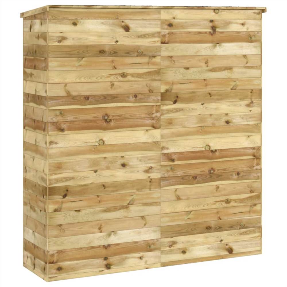 Garden Tool Shed 163x50x171 cm Solid Wood Pine