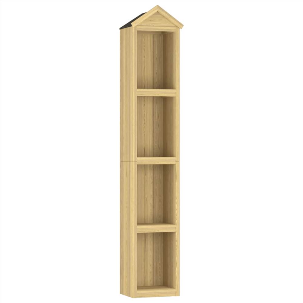 Garden Tool Shed 40x33x222 cm Impregnated Pinewood