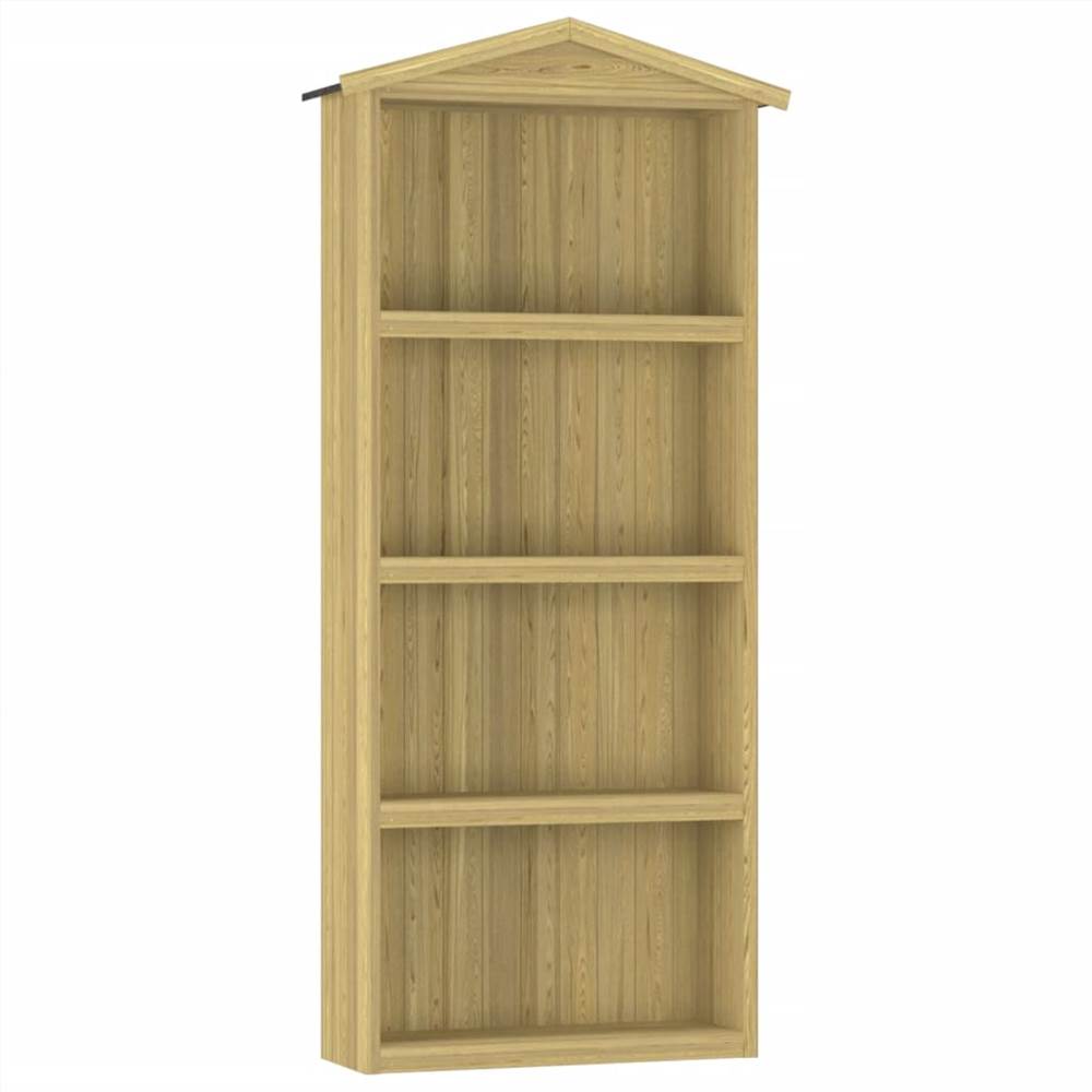 Garden Tool Shed 89x33x222 cm Impregnated Pinewood