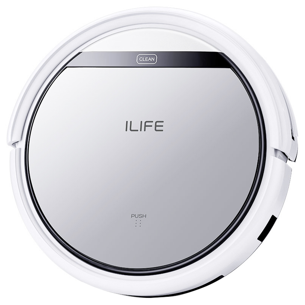 ILIFE V60 Pro Robot Vacuum Cleaner, 1000Pa Suction Wet Mopping, 300ml Dust Tank, Remote Control, Auto Obstacle Avoidance