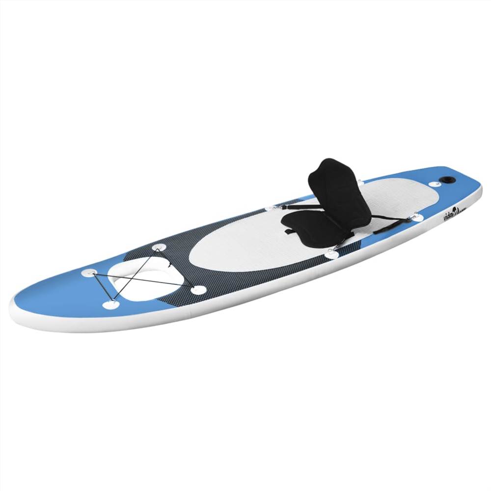 Inflatable Stand Up Paddle Board Set Sea Blue 300x76x10 Cm 15 Inflatable Stand Up Paddle Board Set Sea Blue 300x76x10 cm