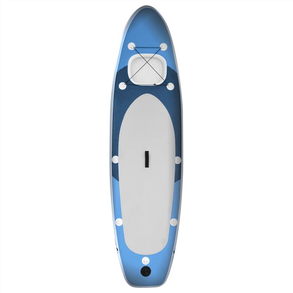 Inflatable Stand Up Paddle Board Set Sea Blue 300x76x10 Cm 16 Inflatable Stand Up Paddle Board Set Sea Blue 300x76x10 cm